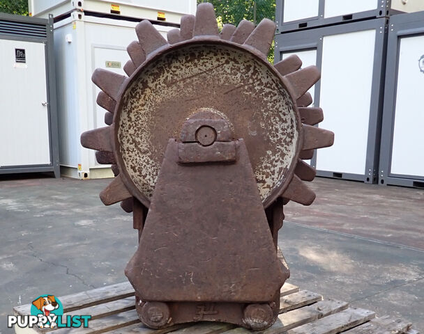 9-20 ton (60mm or 65mm pin) Turners Engineering Excavator Roller Compaction Wheel
