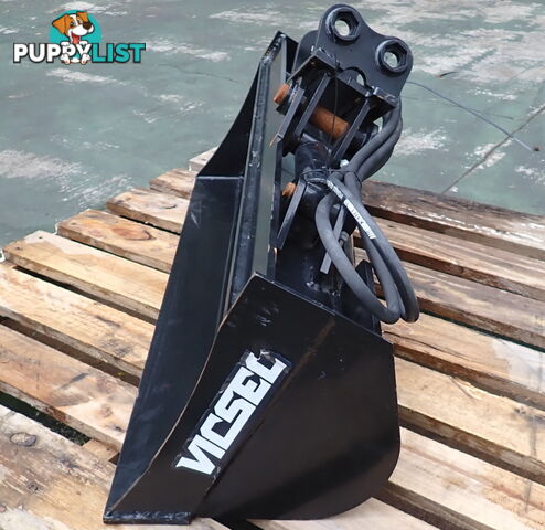 0.8-1.7 ton (25mm pin) 1000mm Excavator Tilting Mud Batter Bucket