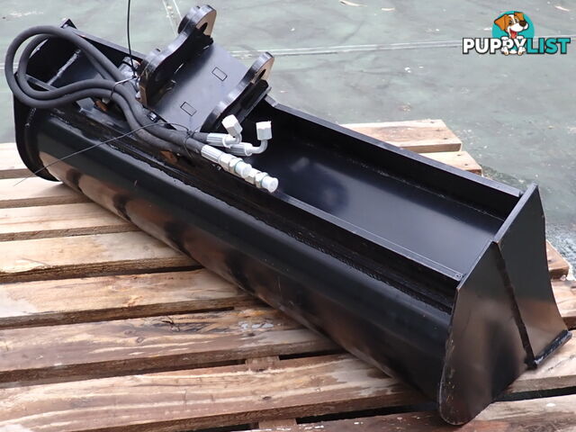 0.8-1.7 ton (25mm pin) 1000mm Excavator Tilting Mud Batter Bucket