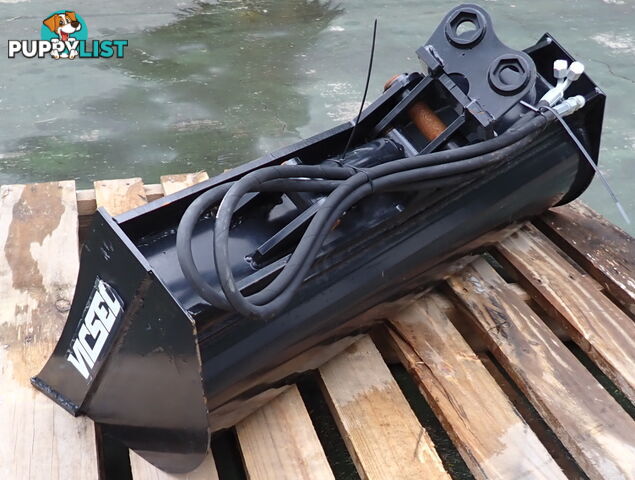 0.8-1.7 ton (25mm pin) 1000mm Excavator Tilting Mud Batter Bucket