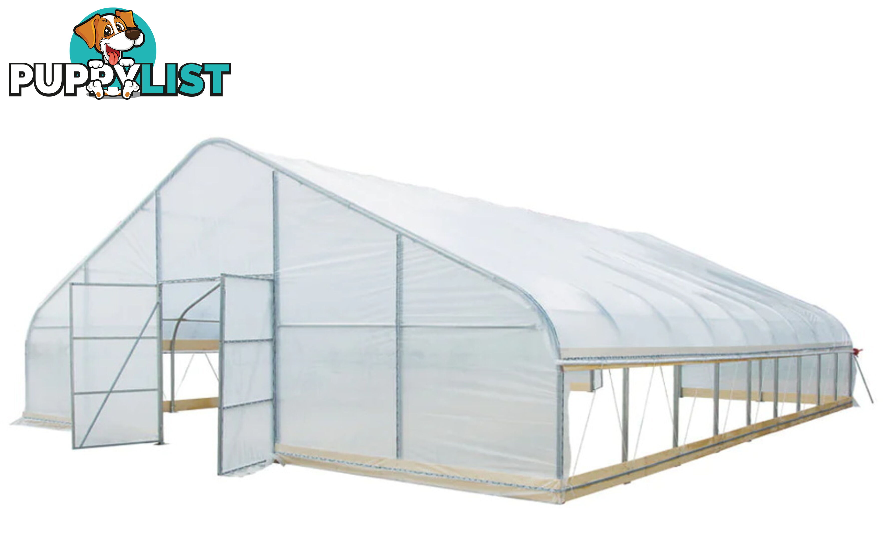 Huge 9.15m x 11.7m (107m2) Greenhouse Tunnel Building Grow Tent