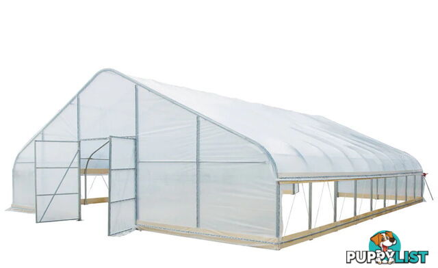 Huge 9.15m x 11.7m (107m2) Greenhouse Tunnel Building Grow Tent