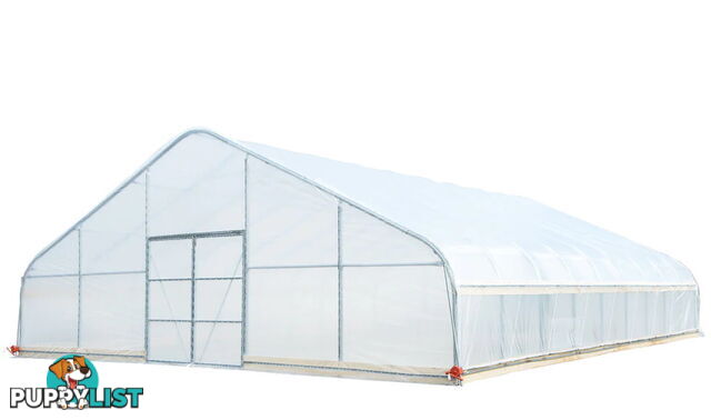 Huge 9.15m x 11.7m (107m2) Greenhouse Tunnel Building Grow Tent