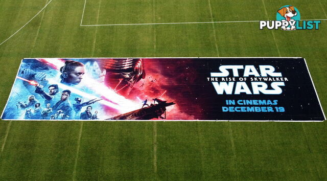 World's Largest Star Wars Poster 40m x 10m (400m2)