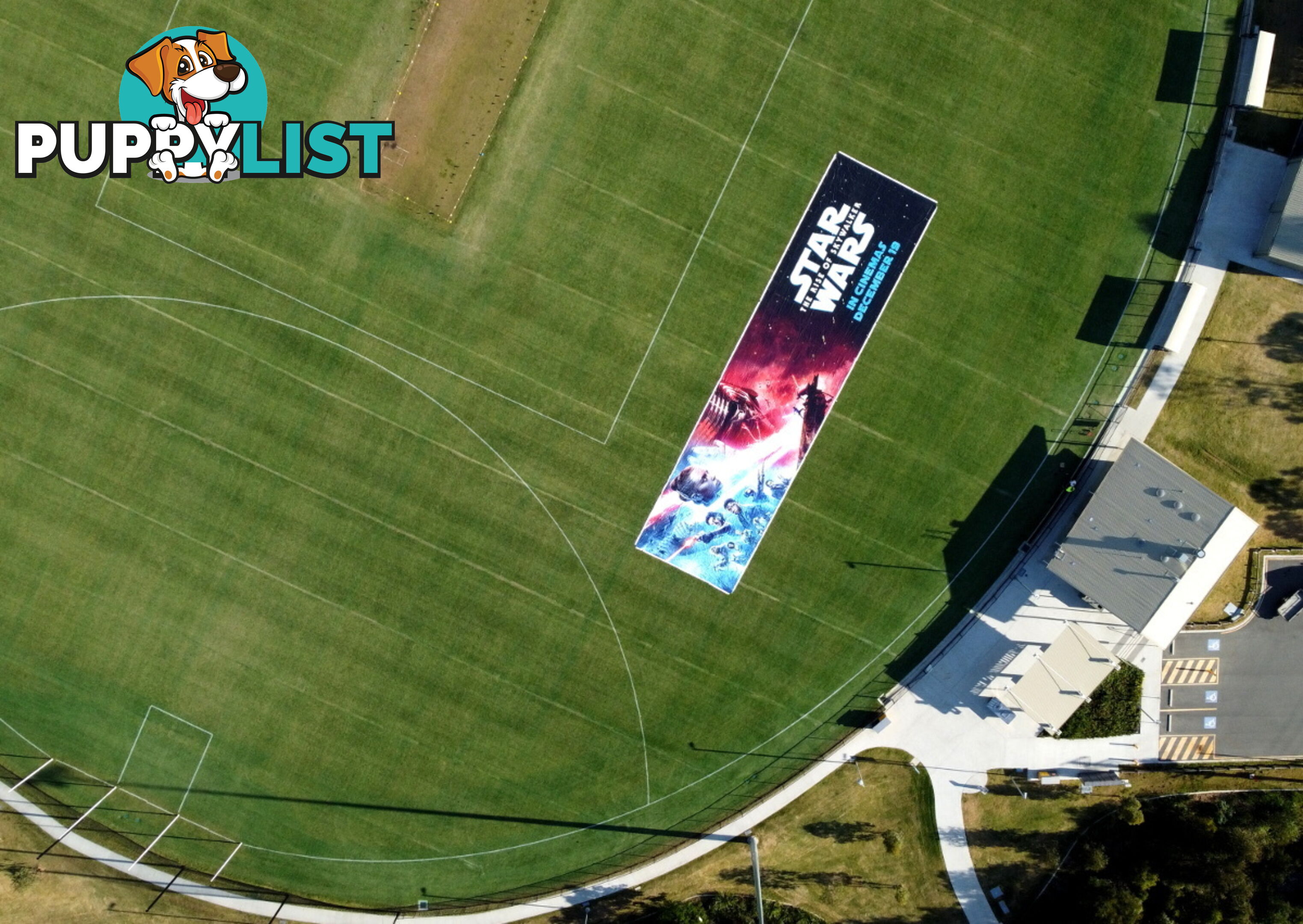 World's Largest Star Wars Poster 40m x 10m (400m2)
