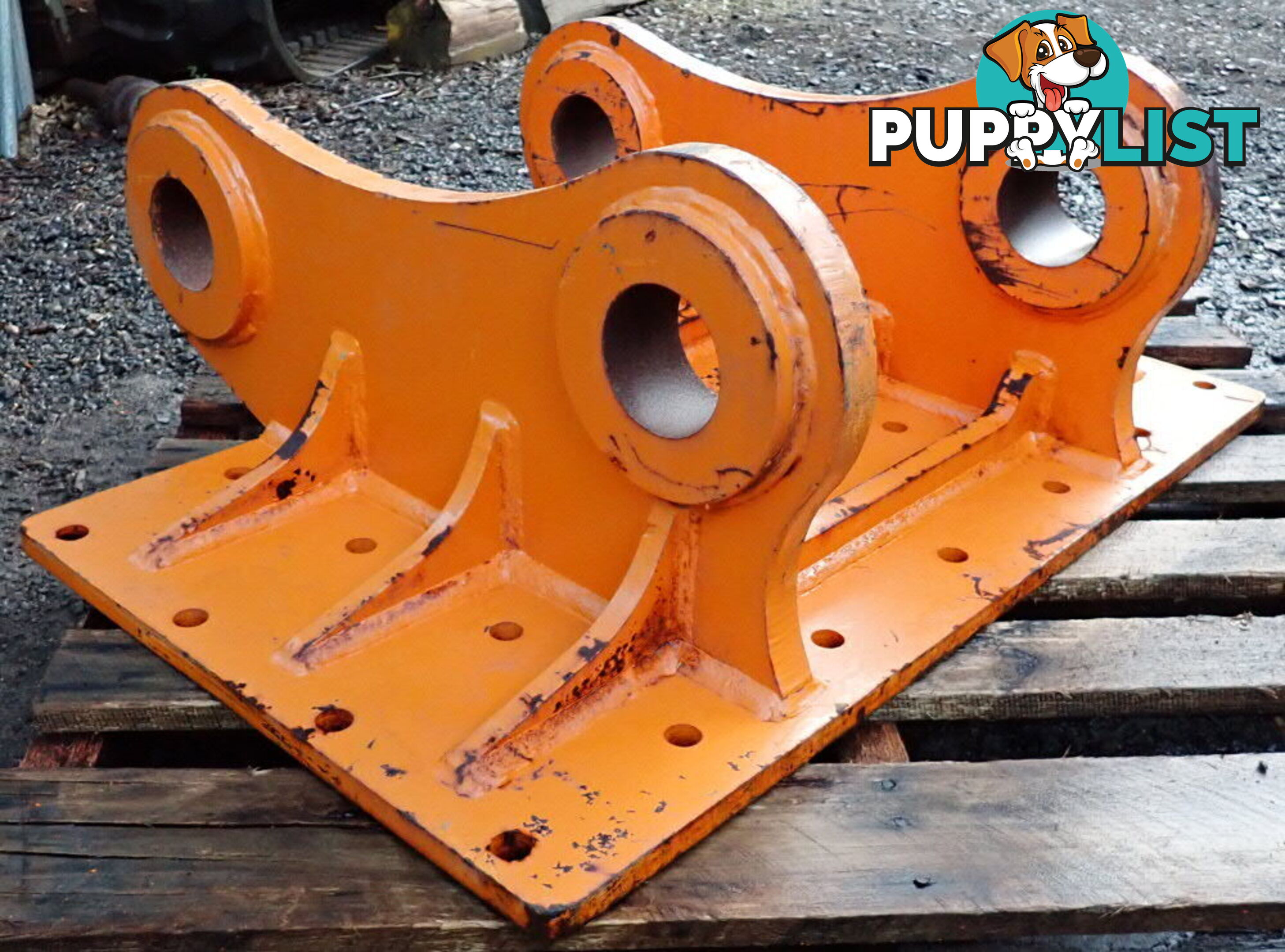 New 30-46 ton (100mm pin) Excavator Headstock Hitch Mounting Plate