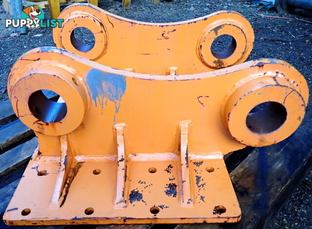 New 30-46 ton (100mm pin) Excavator Headstock Hitch Mounting Plate