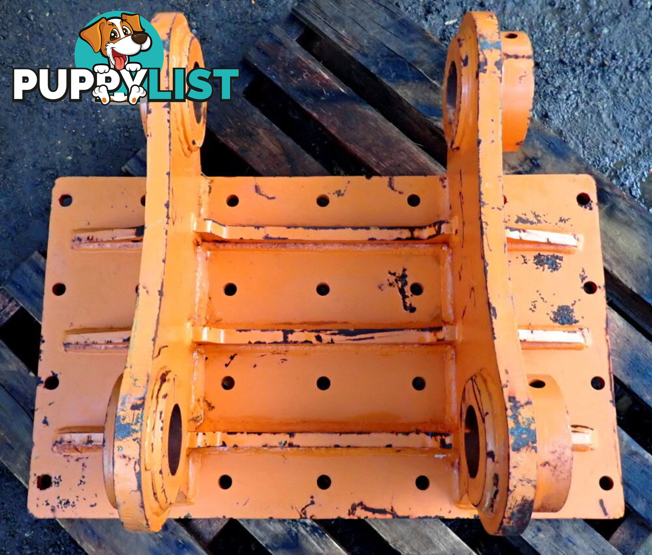 New 30-46 ton (100mm pin) Excavator Headstock Hitch Mounting Plate