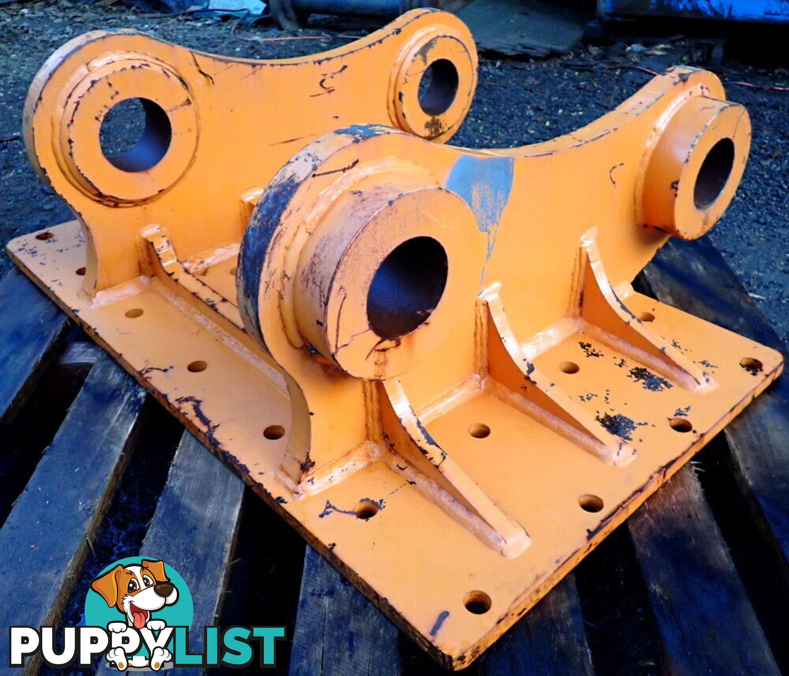 New 30-46 ton (100mm pin) Excavator Headstock Hitch Mounting Plate