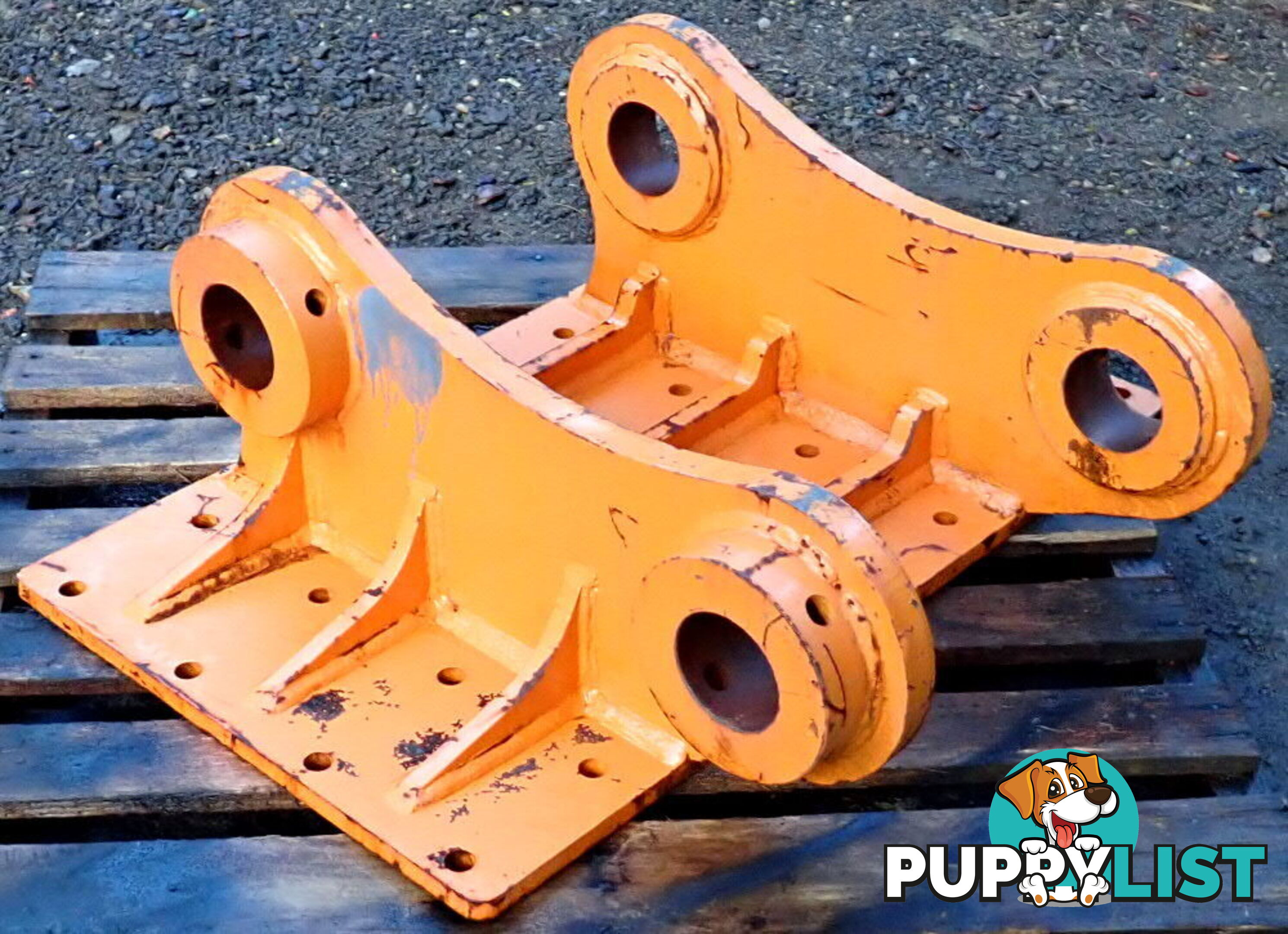 New 30-46 ton (100mm pin) Excavator Headstock Hitch Mounting Plate