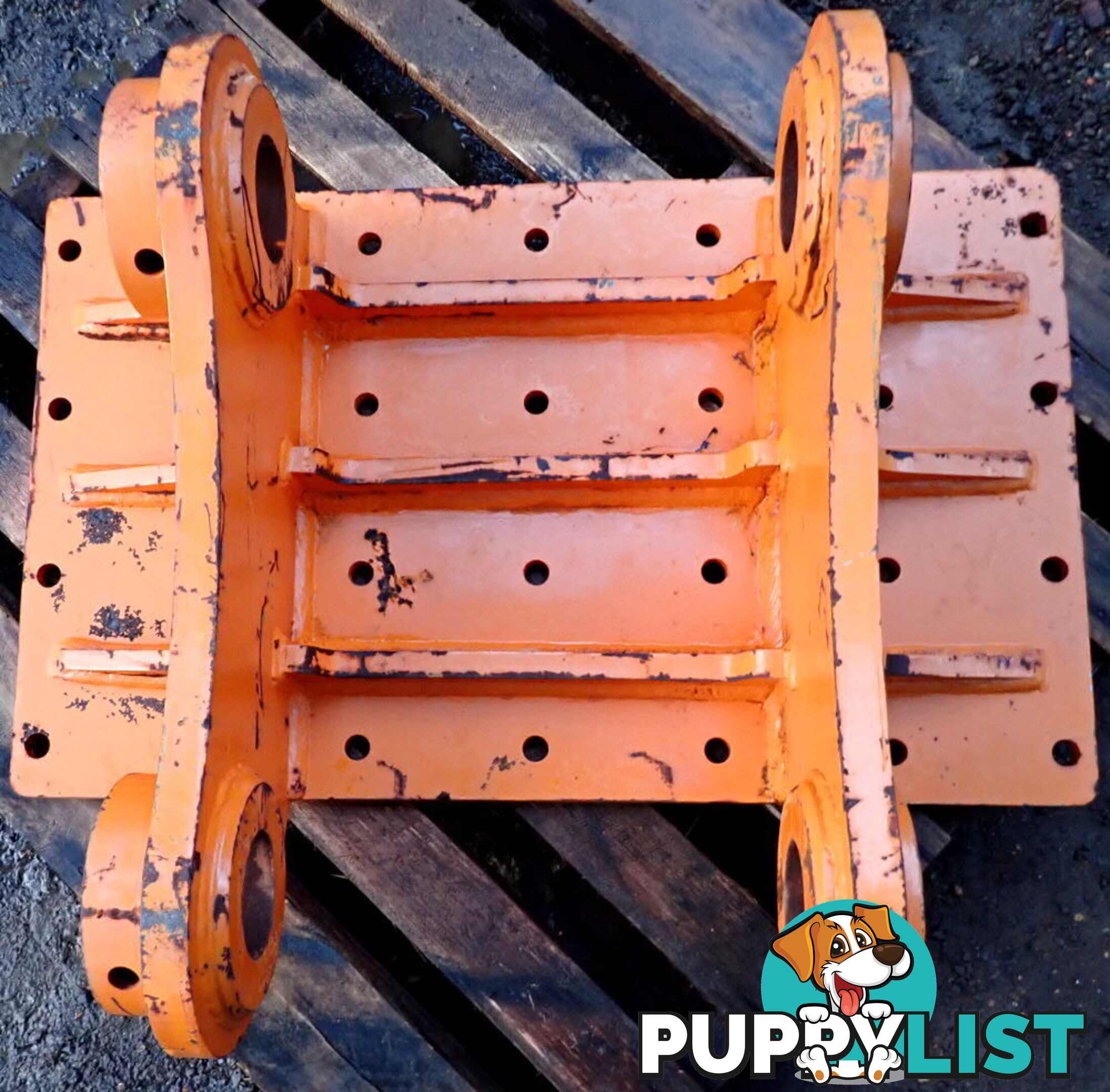 New 30-46 ton (100mm pin) Excavator Headstock Hitch Mounting Plate