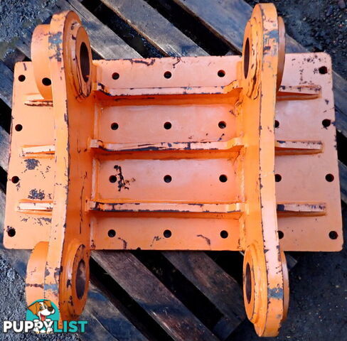 New 30-46 ton (100mm pin) Excavator Headstock Hitch Mounting Plate