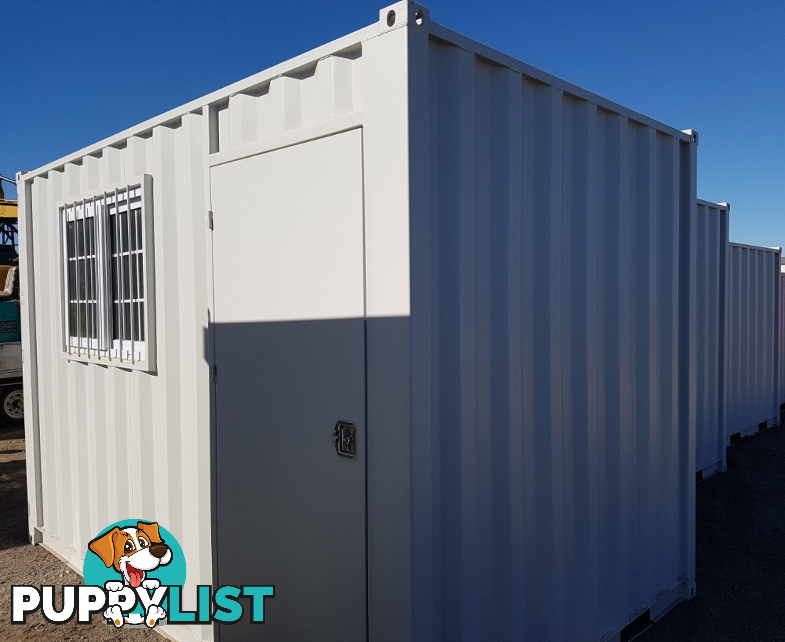 New 12ft Shipping Container with side Door &amp; Window