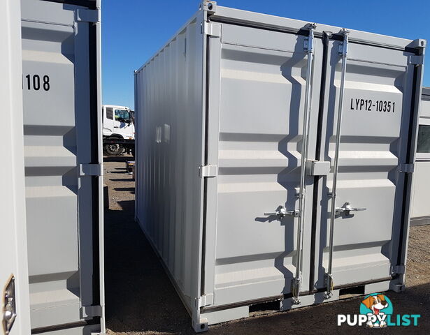 New 12ft Shipping Container with side Door &amp; Window