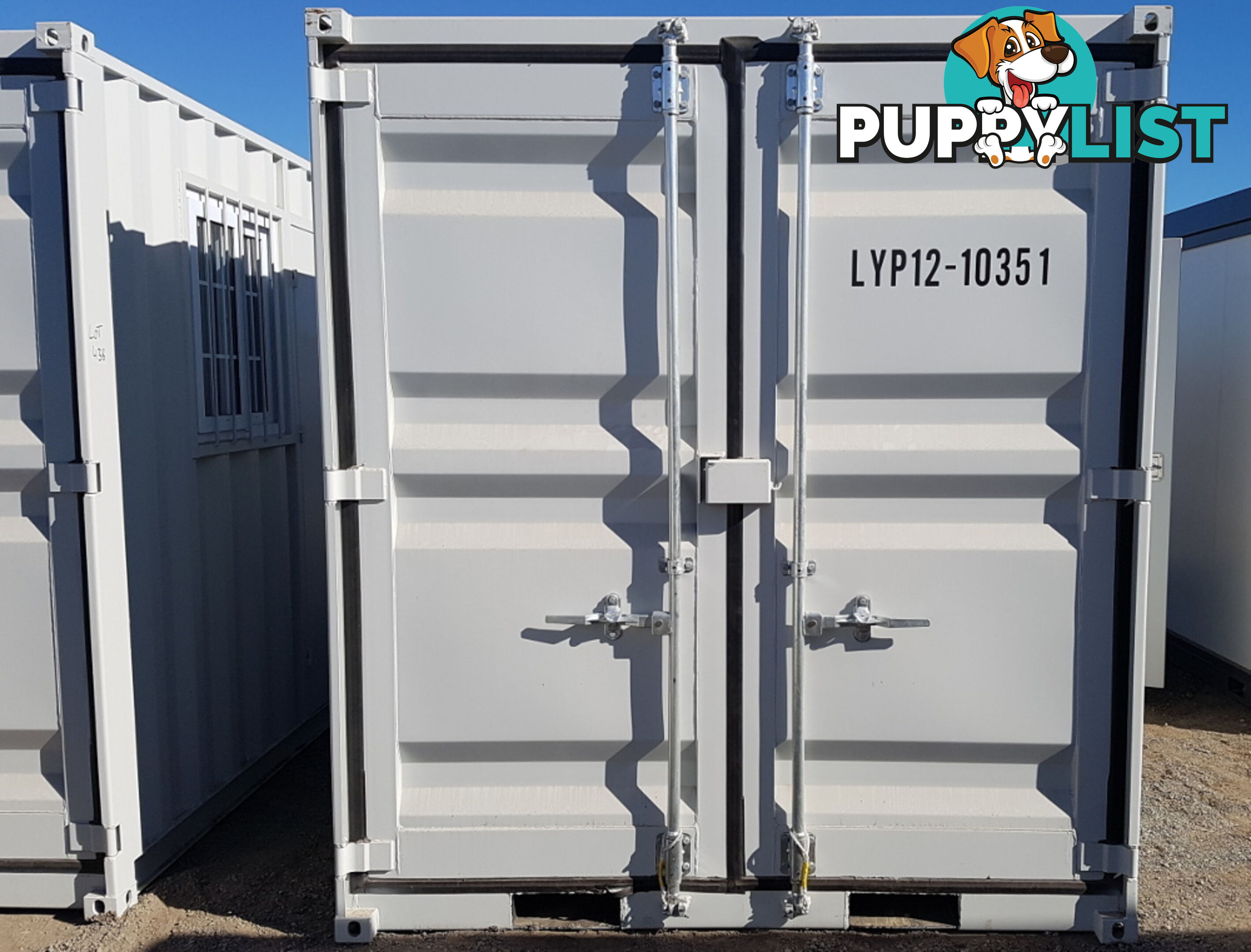 New 12ft Shipping Container with side Door &amp; Window