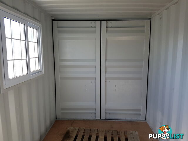 New 12ft Shipping Container with side Door &amp; Window