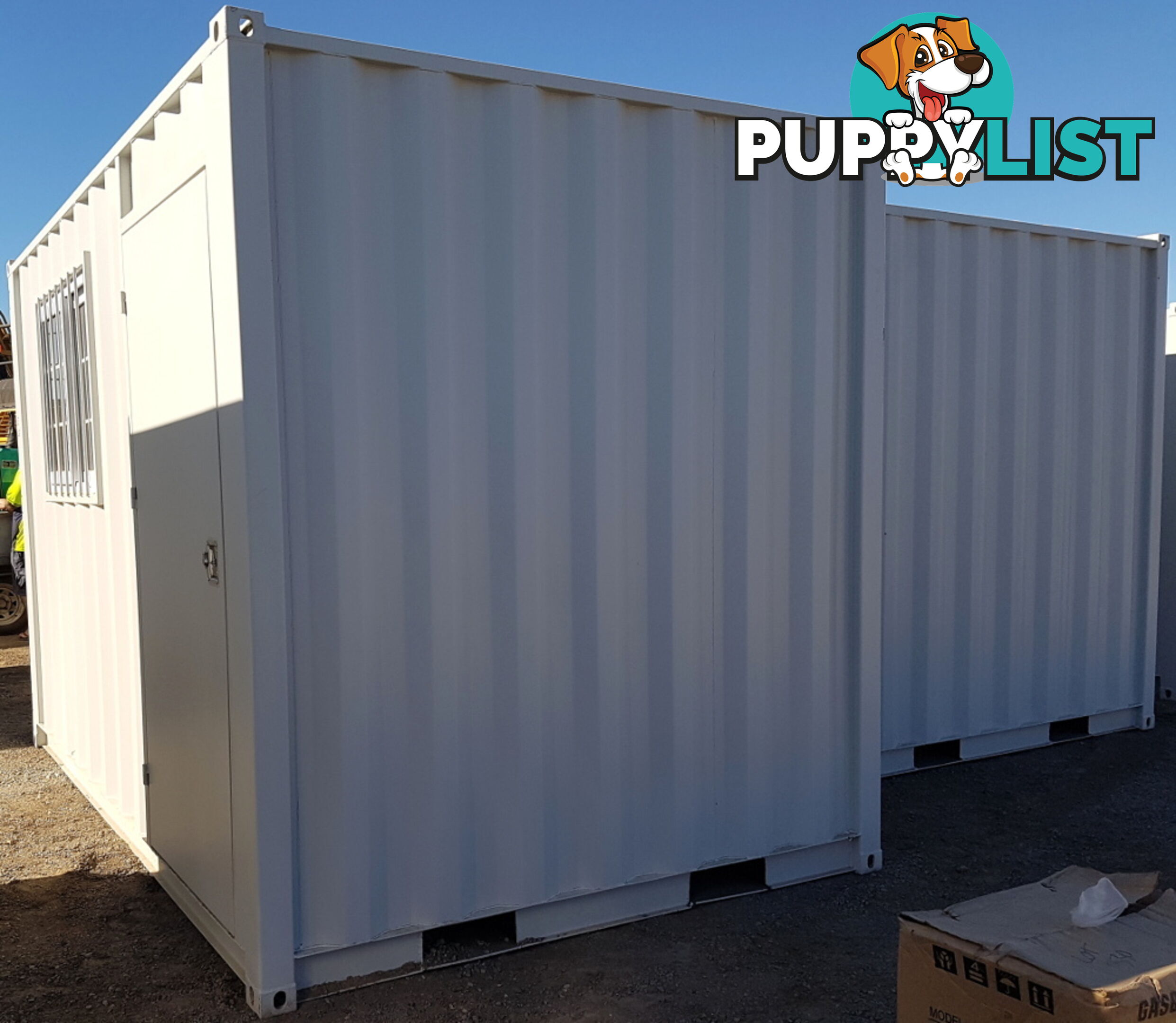 New 12ft Shipping Container with side Door &amp; Window