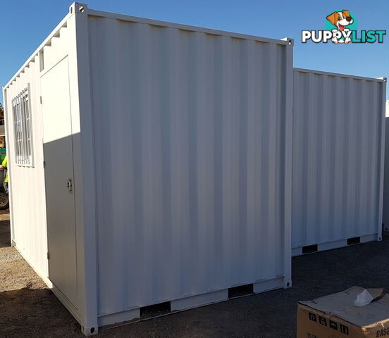 New 12ft Shipping Container with side Door &amp; Window