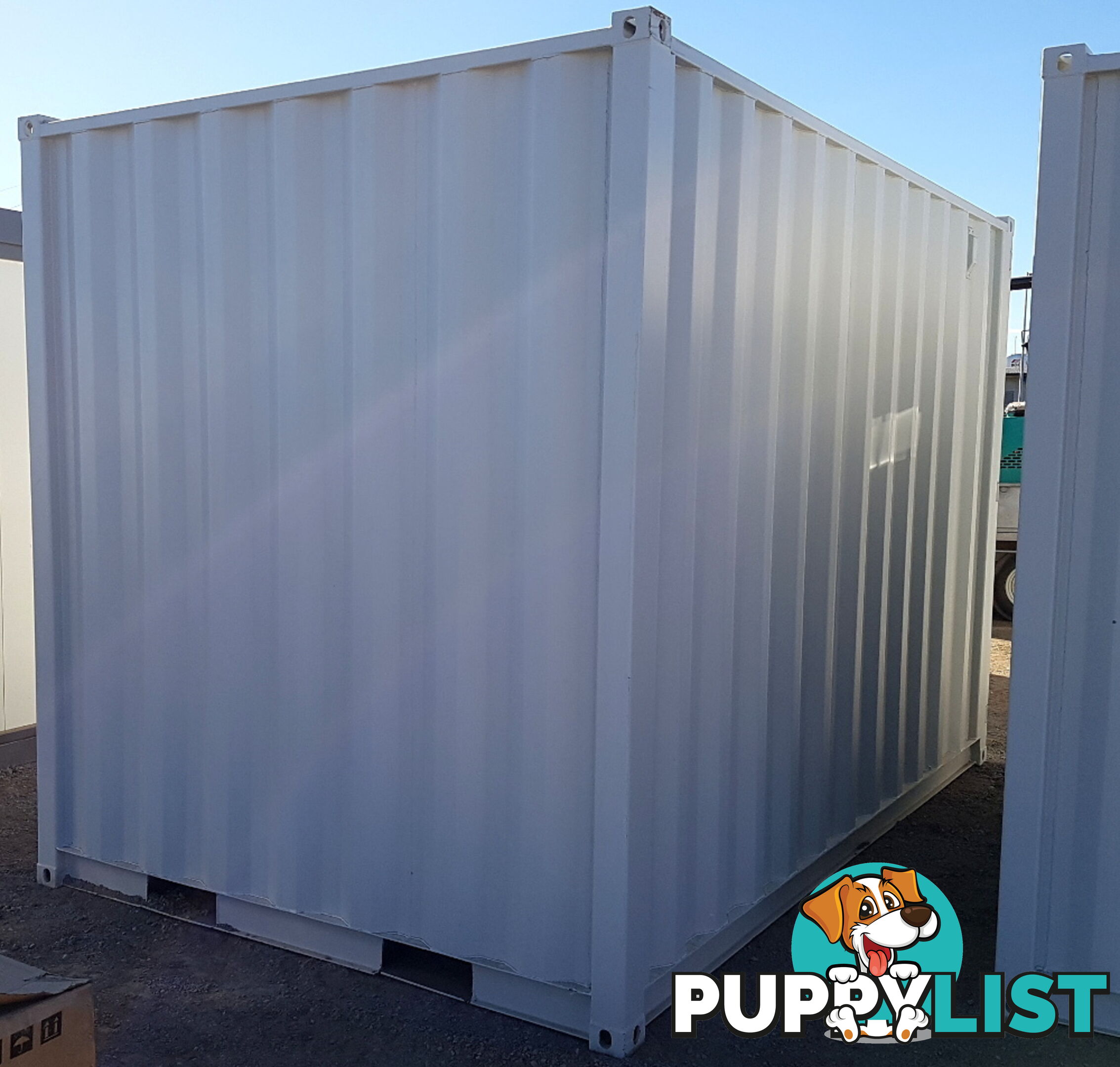 New 12ft Shipping Container with side Door &amp; Window