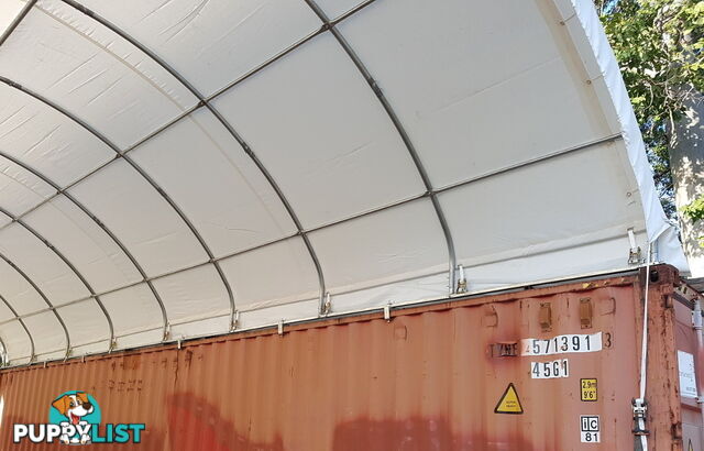 New 6m x 12m Container Shelter Workshop Igloo Dome