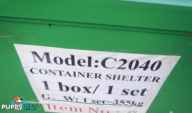 New 6m x 12m Container Shelter Workshop Igloo Dome