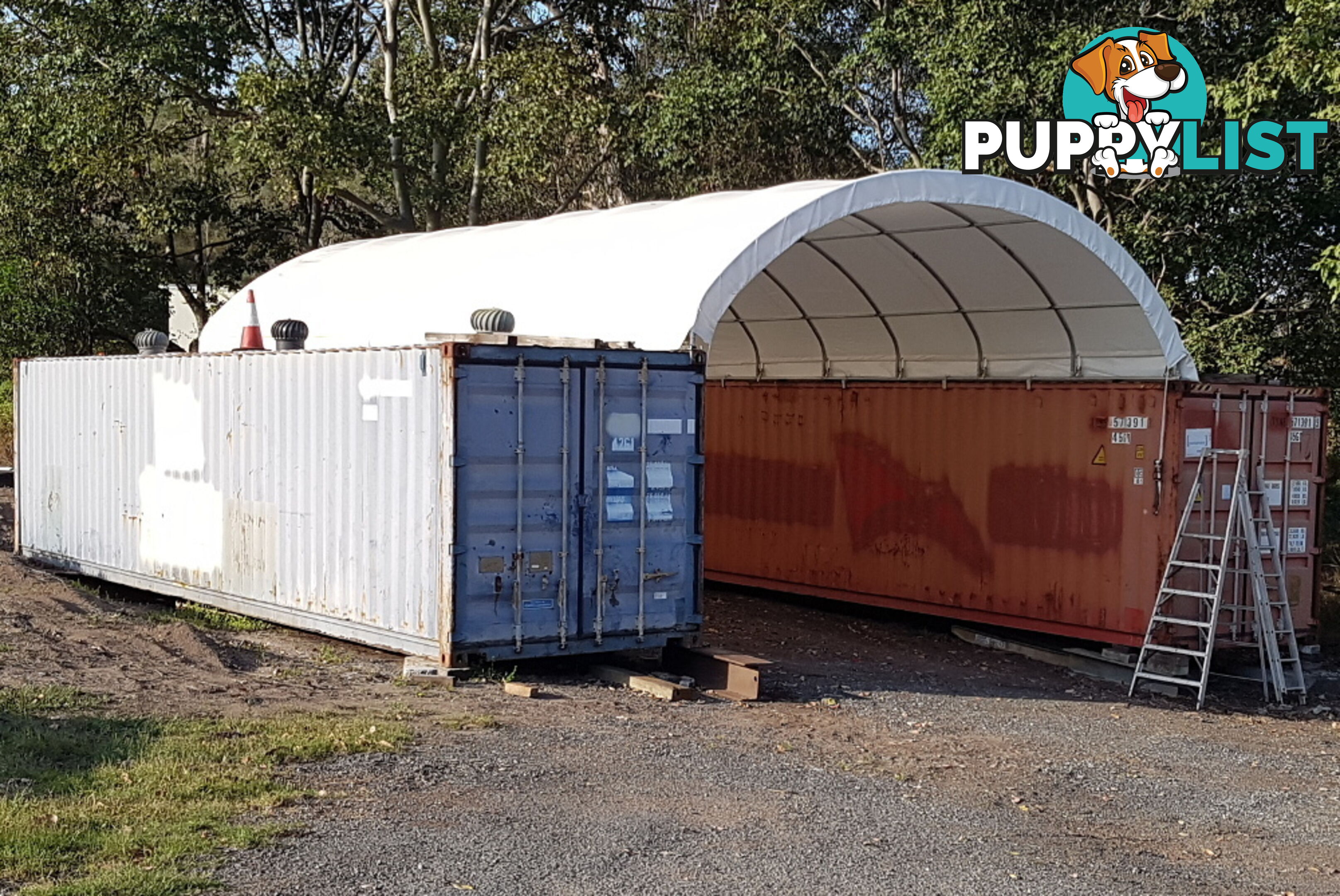 New 6m x 12m Container Shelter Workshop Igloo Dome