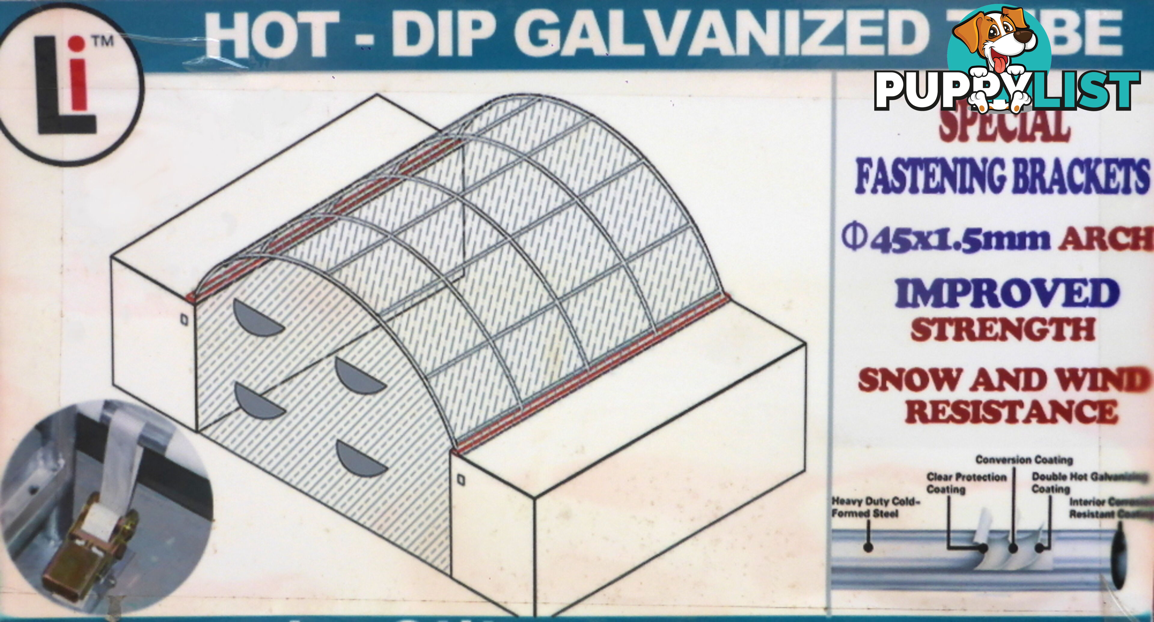 New 6m x 6m Container Shelter Workshop Igloo Dome with End Wall