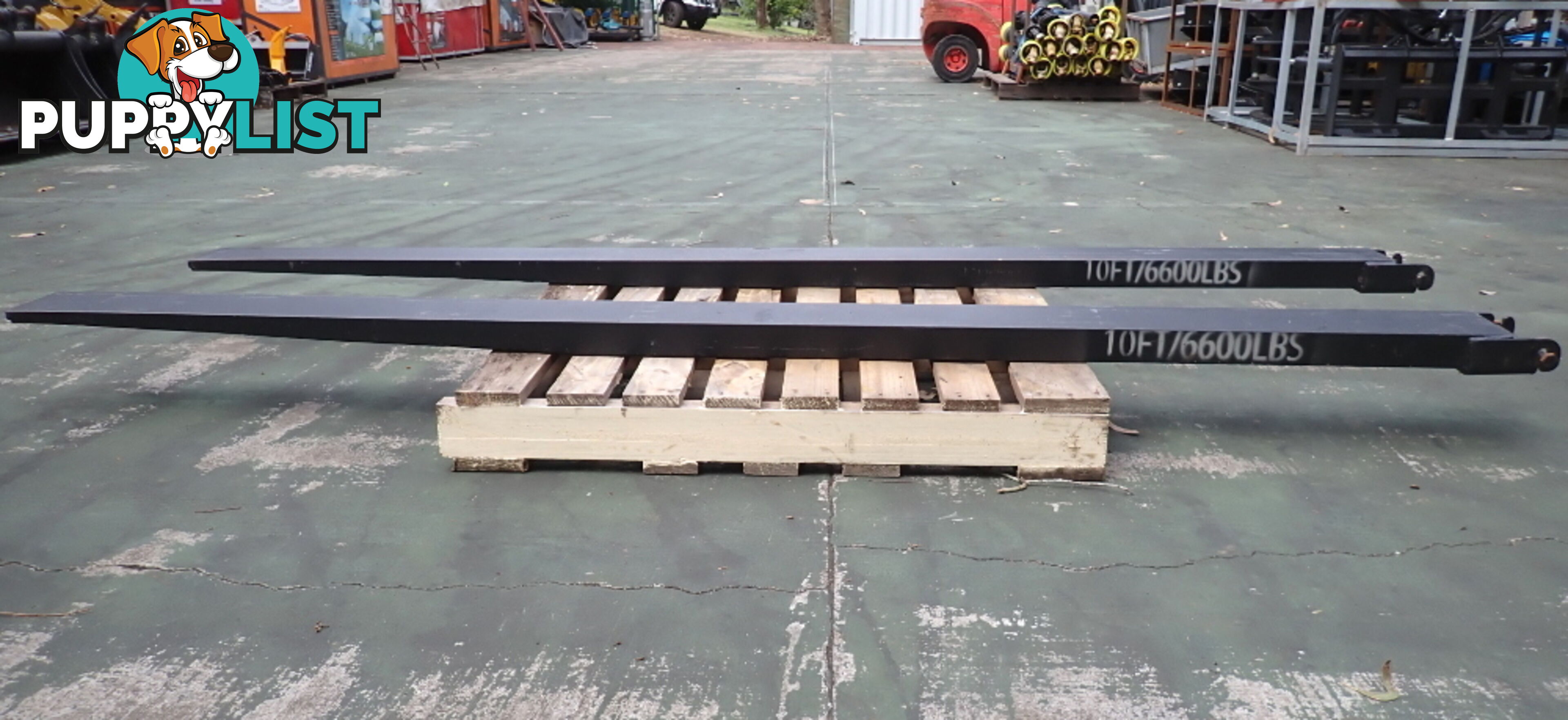 New 2.9m Forklift Extension Slippers