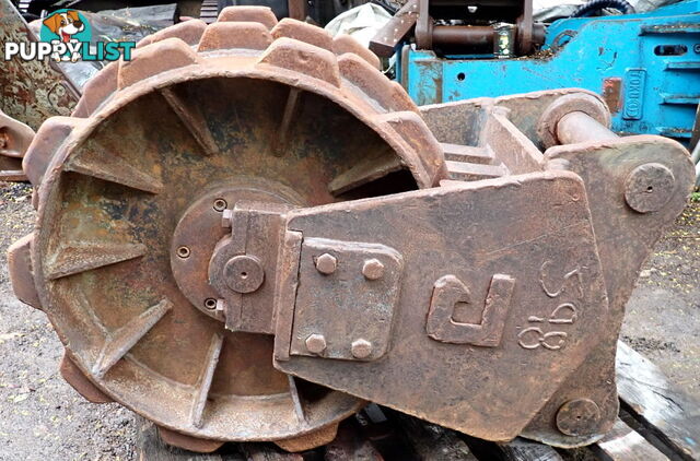 16-32 ton (80mm pin) 450mm Excavator Compaction Wheel