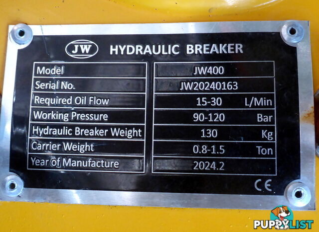 New 0.8-1.5 ton (25mm Pin) Excavator Hydraulic Hammer Rock Breaker