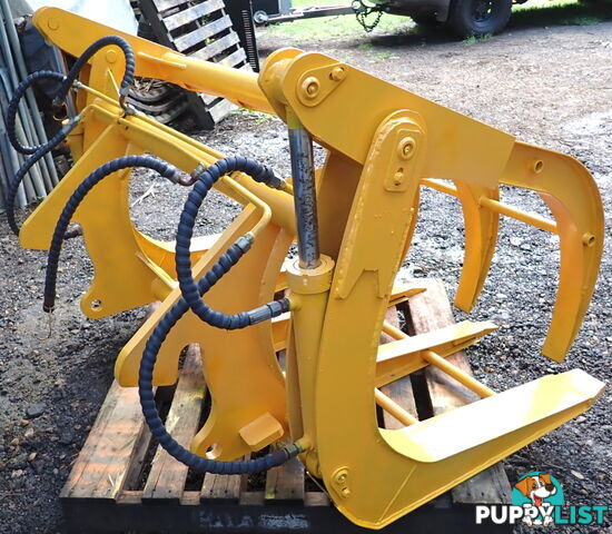 Almost New 1600mm Tractor Loader Telehandler Hydraulic Log Grab Grapple