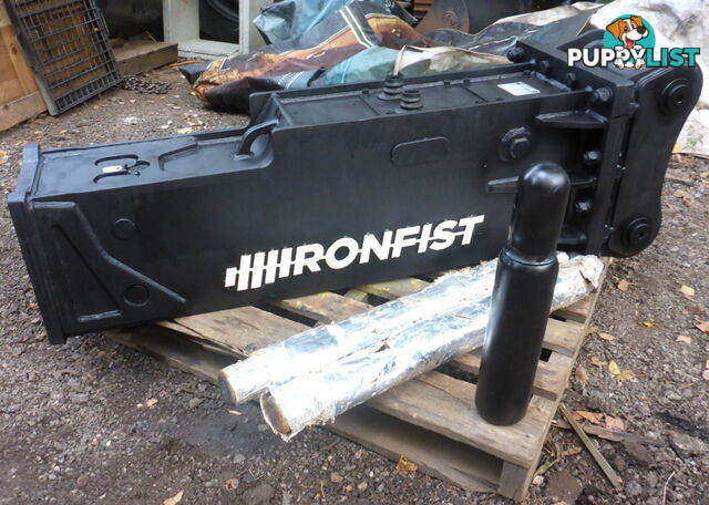 New 9-20 ton Ironfist Excavator Hydraulic Silenced Hammer Rock Breaker