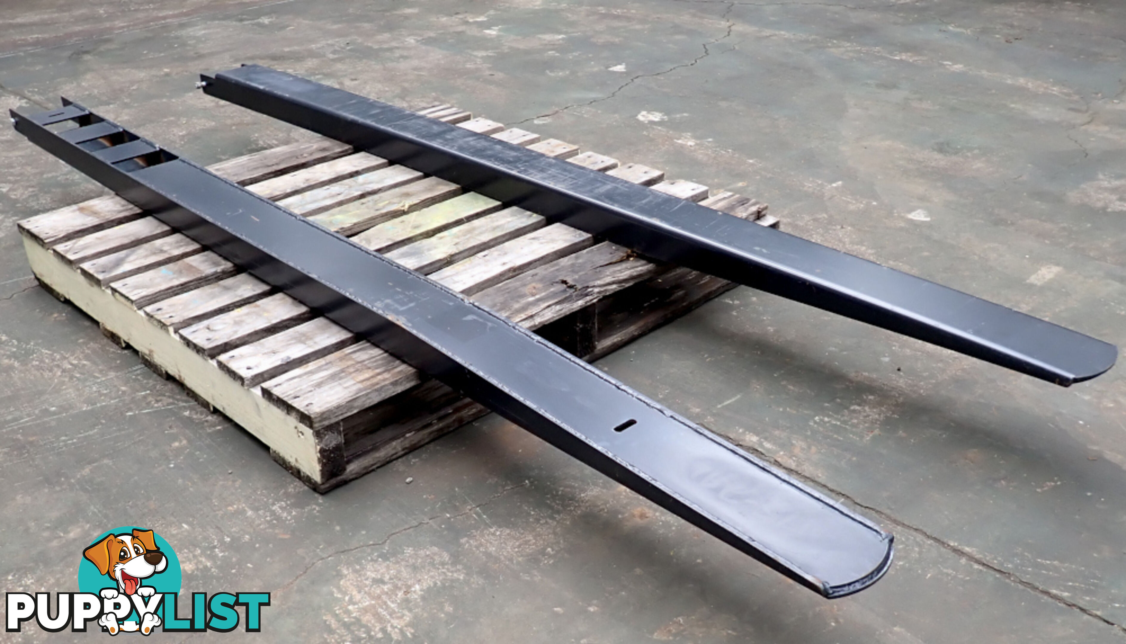 New 2.5m Heavy Duty Forklift Extension Slippers
