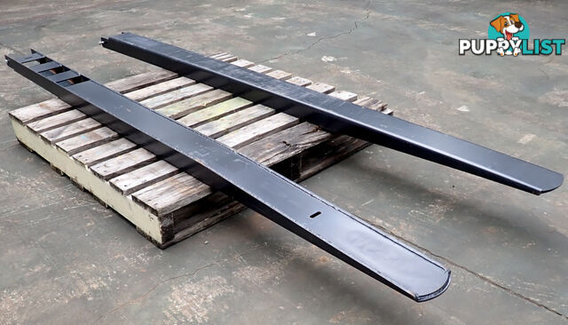 New 2.5m Heavy Duty Forklift Extension Slippers