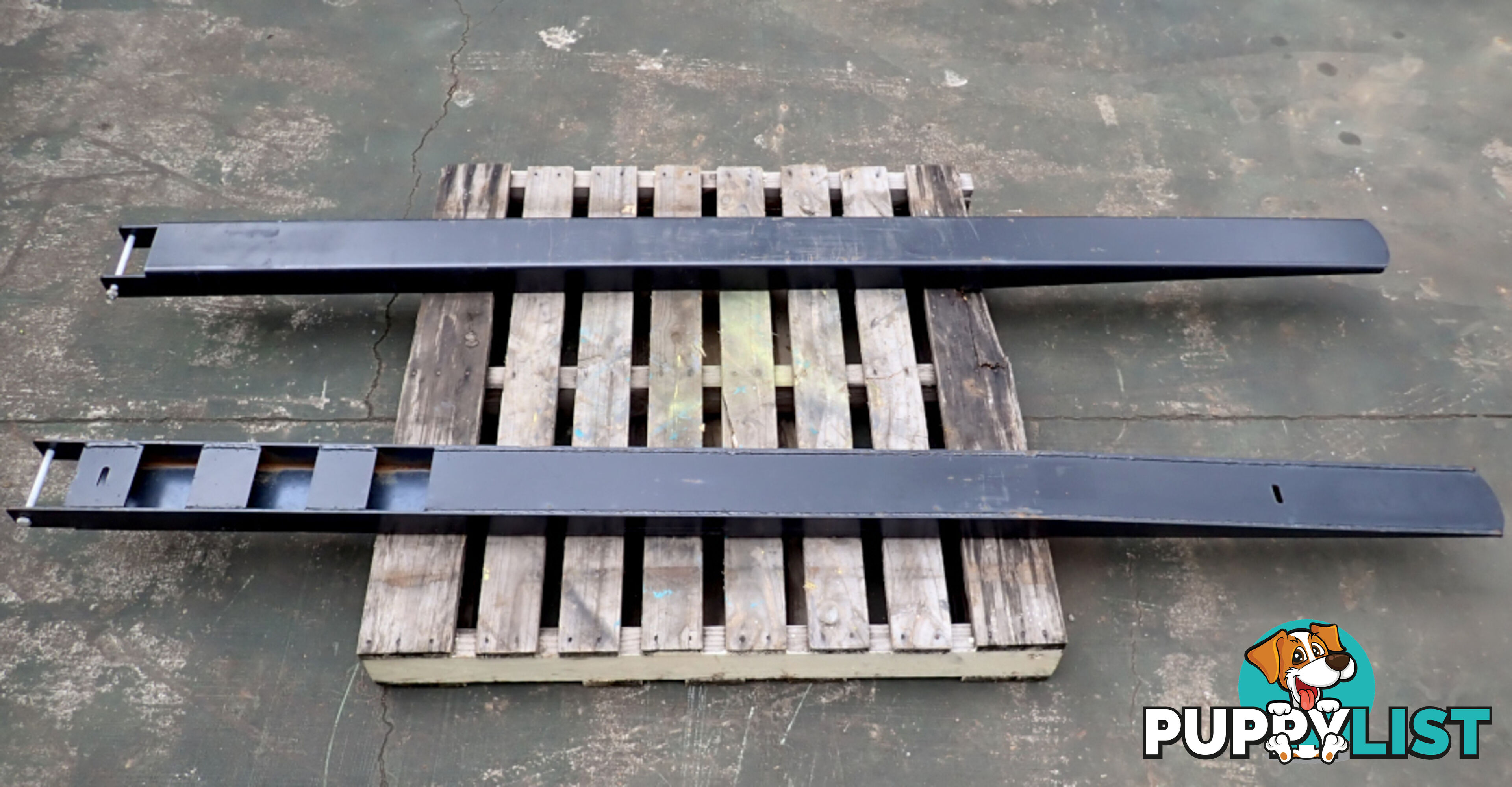New 2.5m Heavy Duty Forklift Extension Slippers
