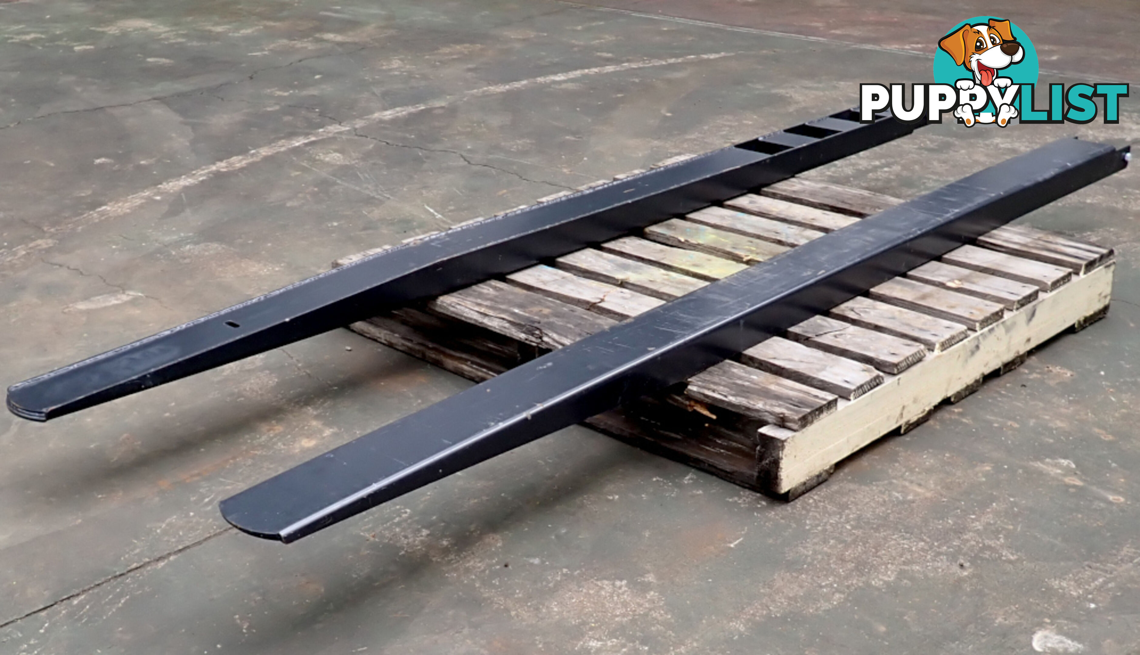 New 2.5m Heavy Duty Forklift Extension Slippers