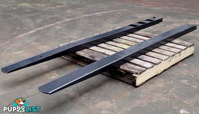 New 2.5m Heavy Duty Forklift Extension Slippers