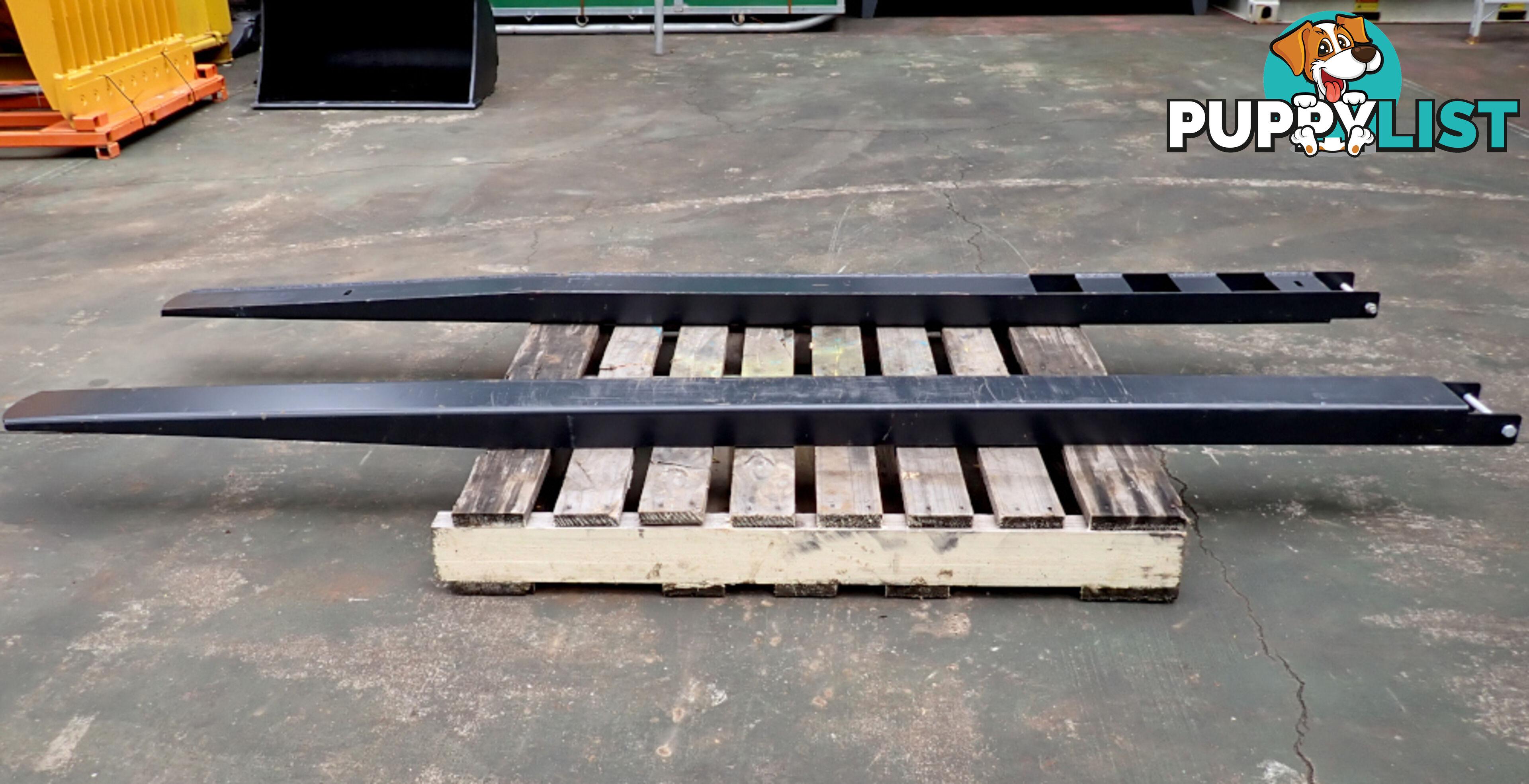 New 2.5m Heavy Duty Forklift Extension Slippers