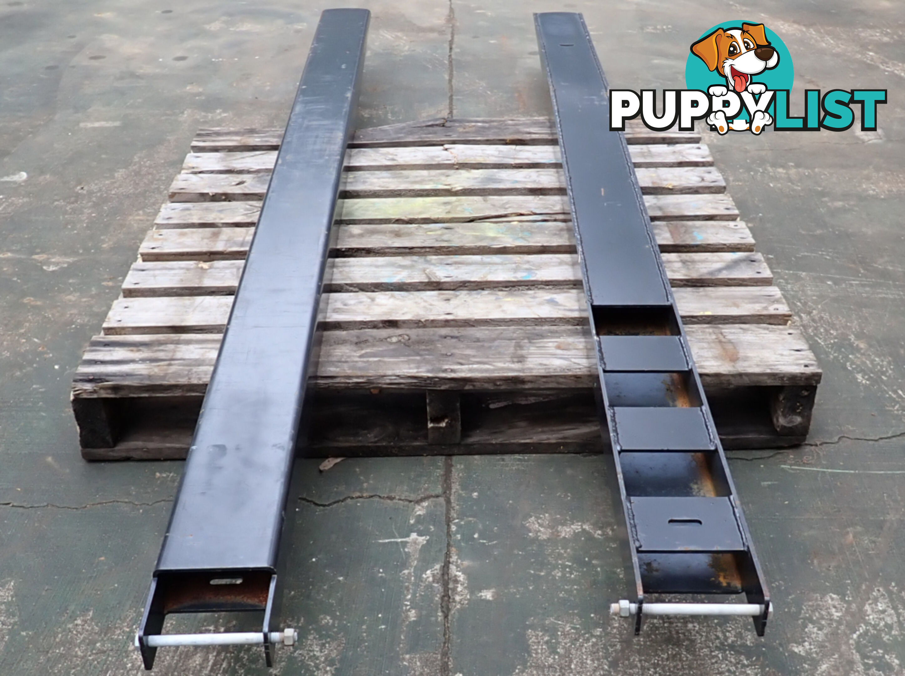 New 2.5m Heavy Duty Forklift Extension Slippers