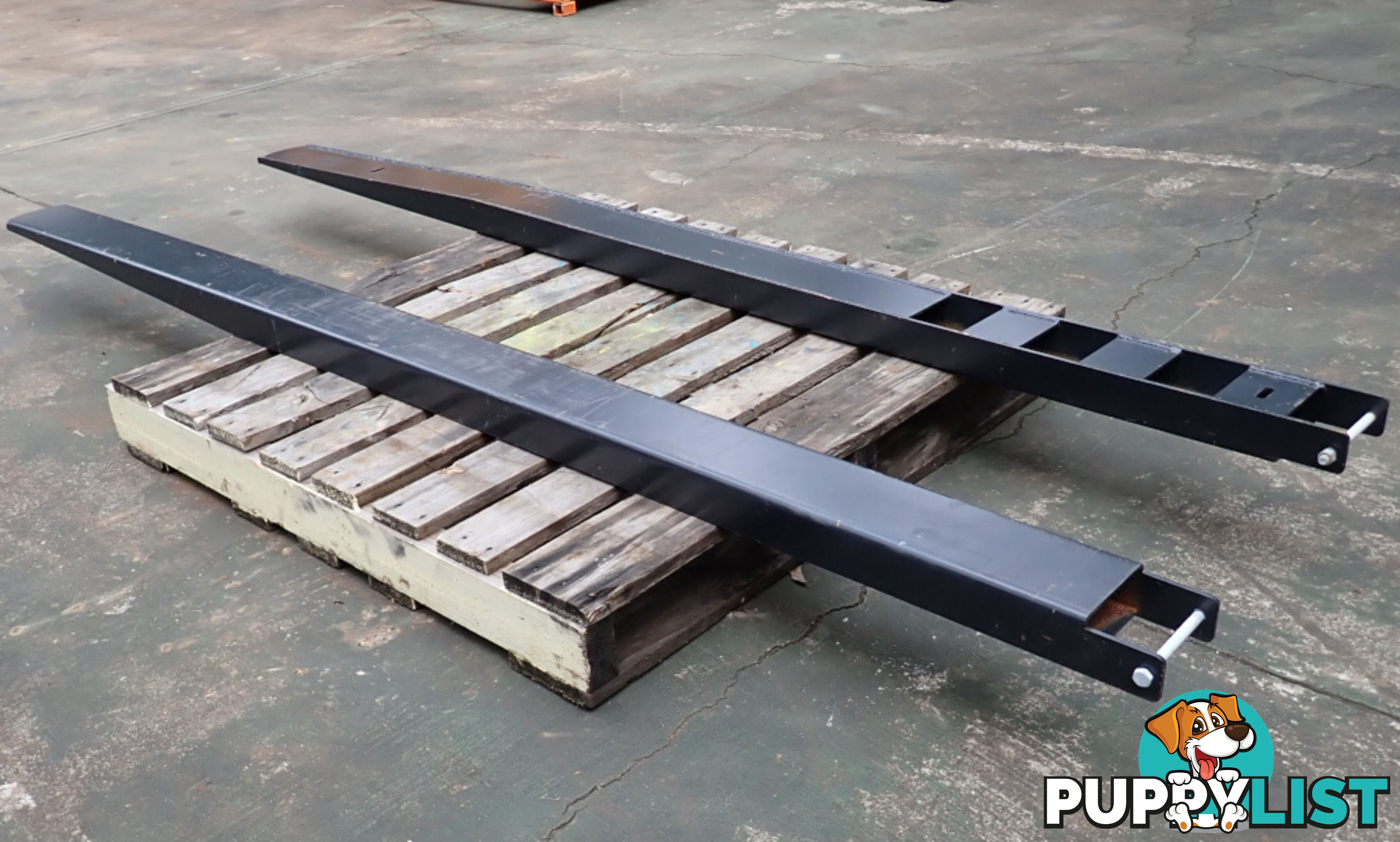New 2.5m Heavy Duty Forklift Extension Slippers