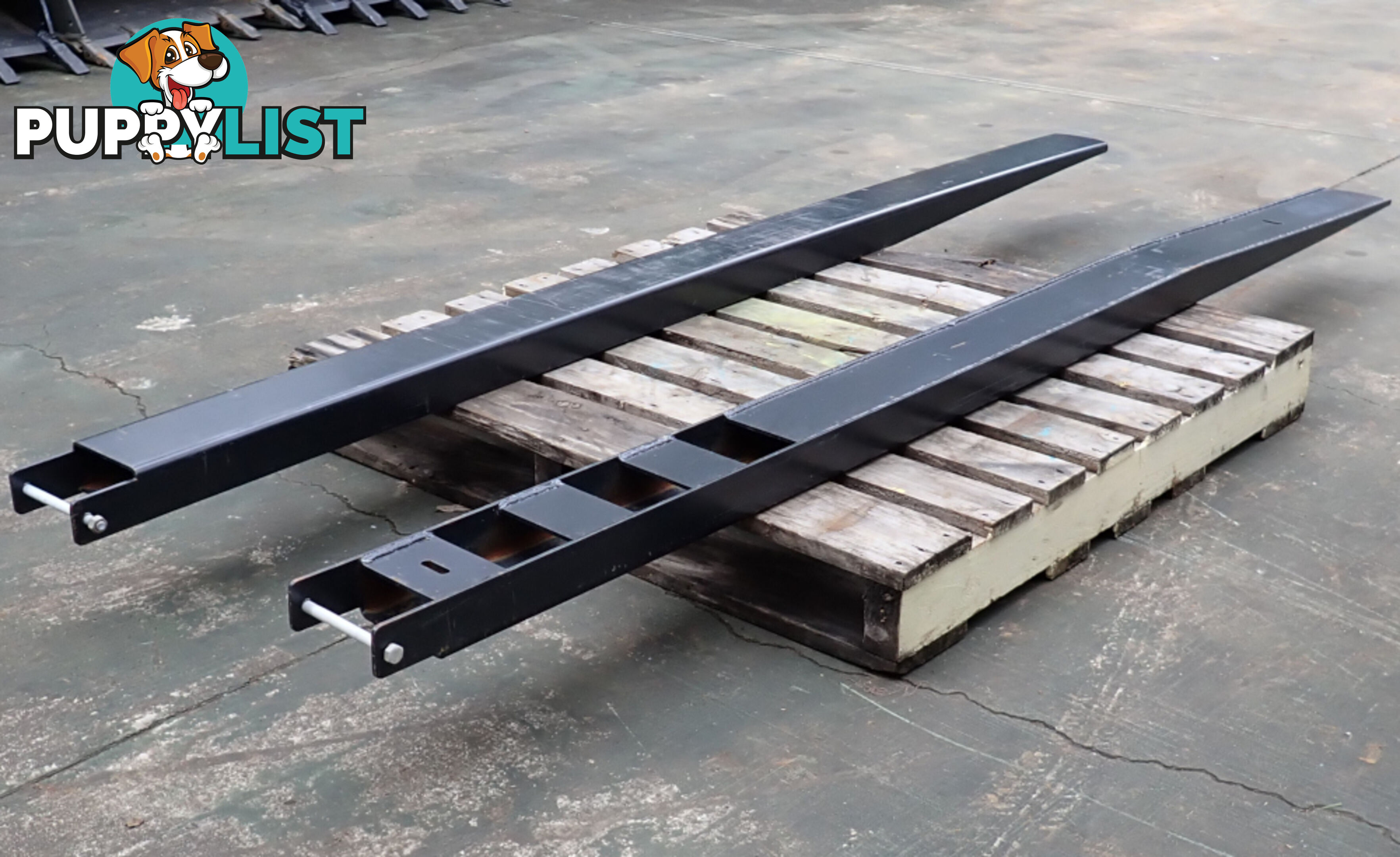 New 2.5m Heavy Duty Forklift Extension Slippers