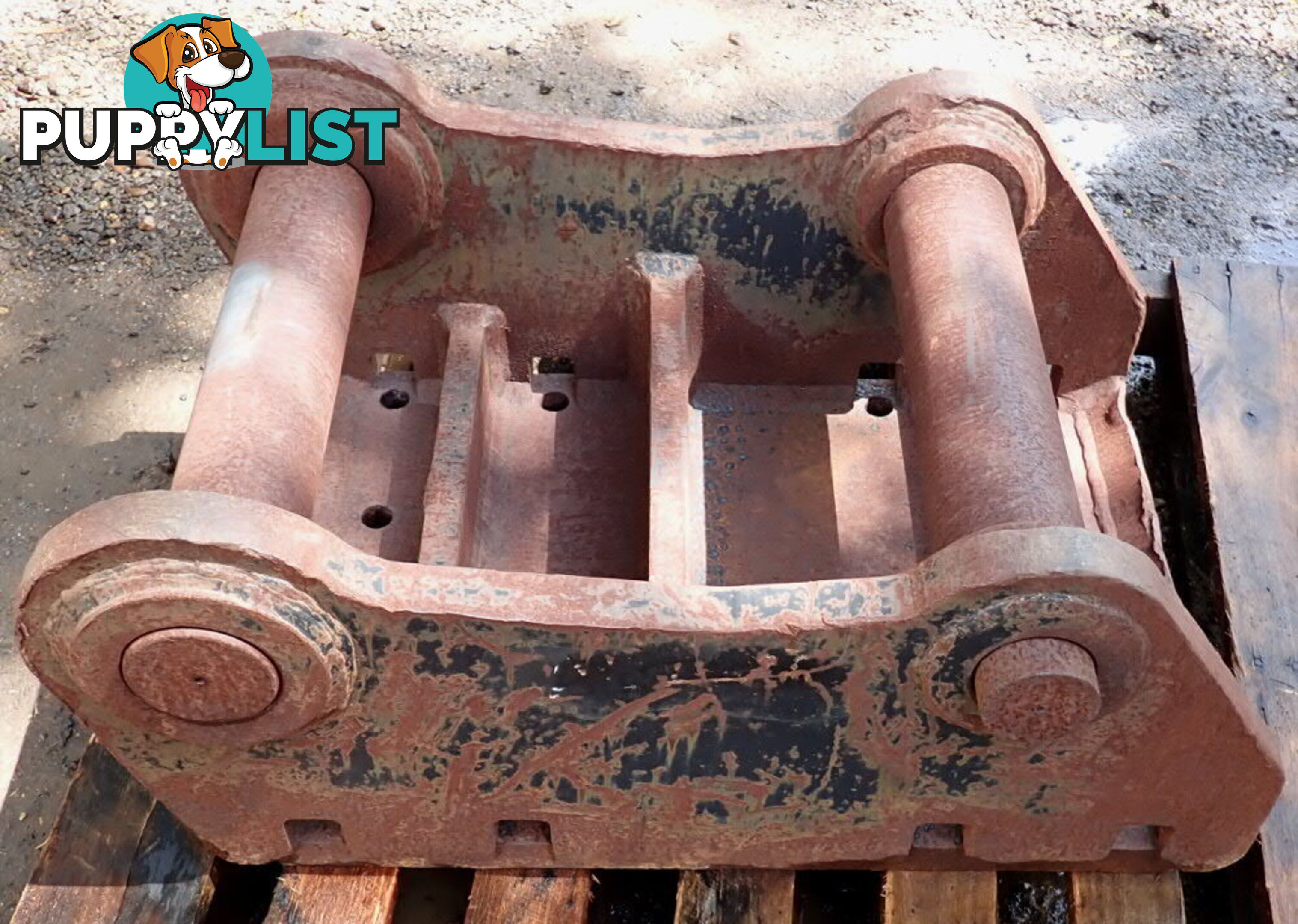 25-46 ton (110/100/80mm pin) Excavator Headstock Hitch Mounting Plate