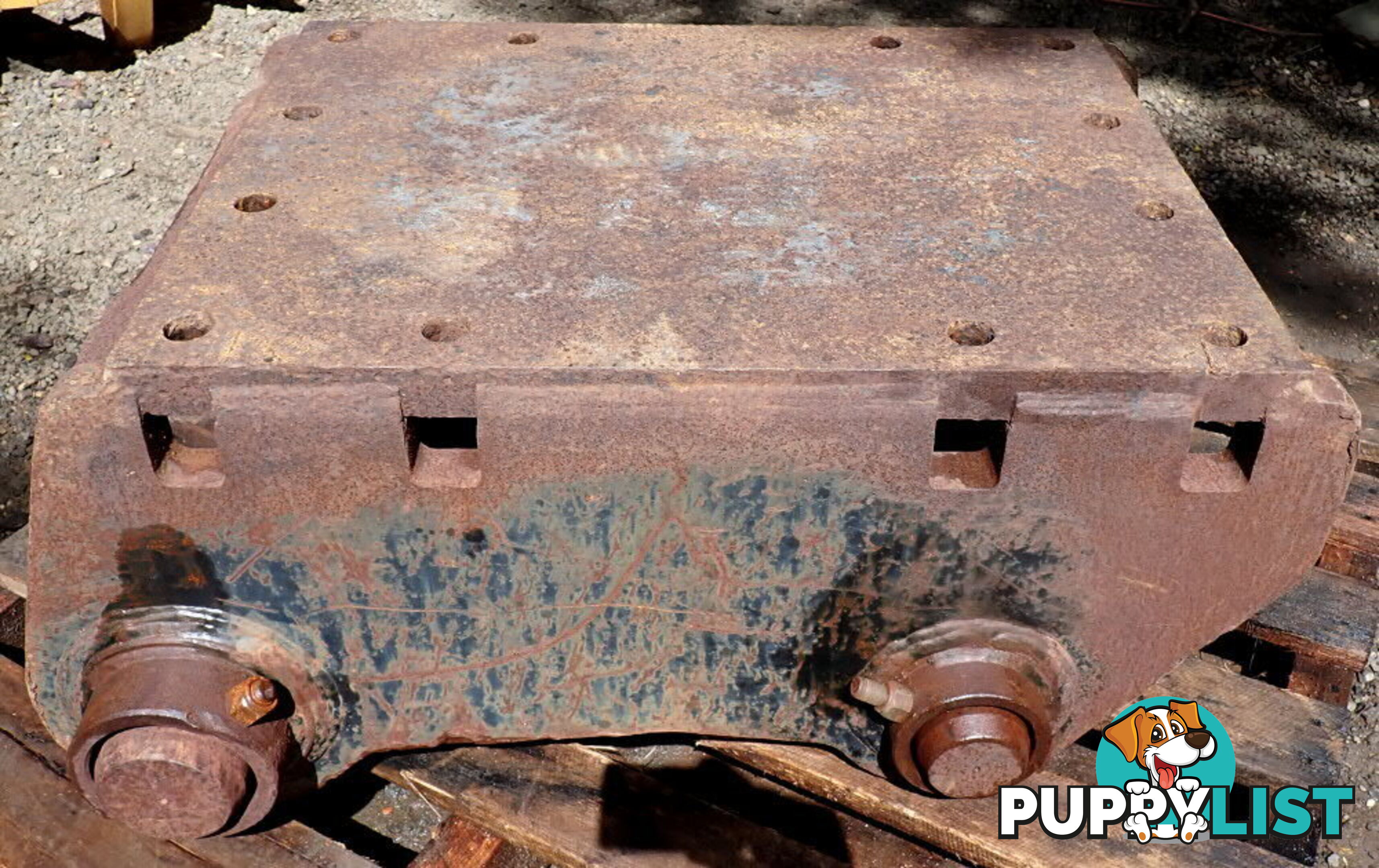 25-46 ton (110/100/80mm pin) Excavator Headstock Hitch Mounting Plate