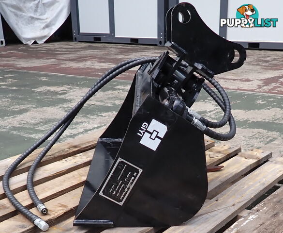 3-7 ton (40mm pin) 800mm Excavator Tilting Mud Batter Bucket