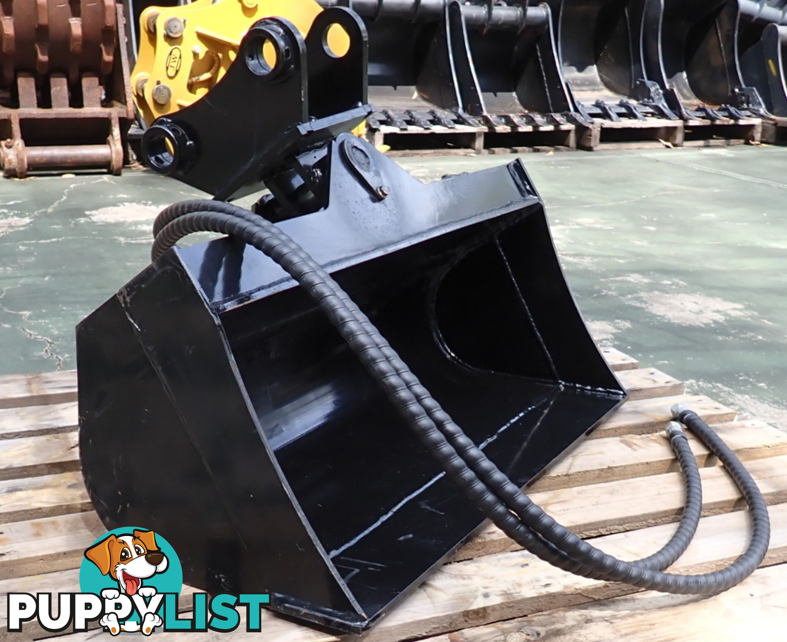 3-7 ton (40mm pin) 800mm Excavator Tilting Mud Batter Bucket