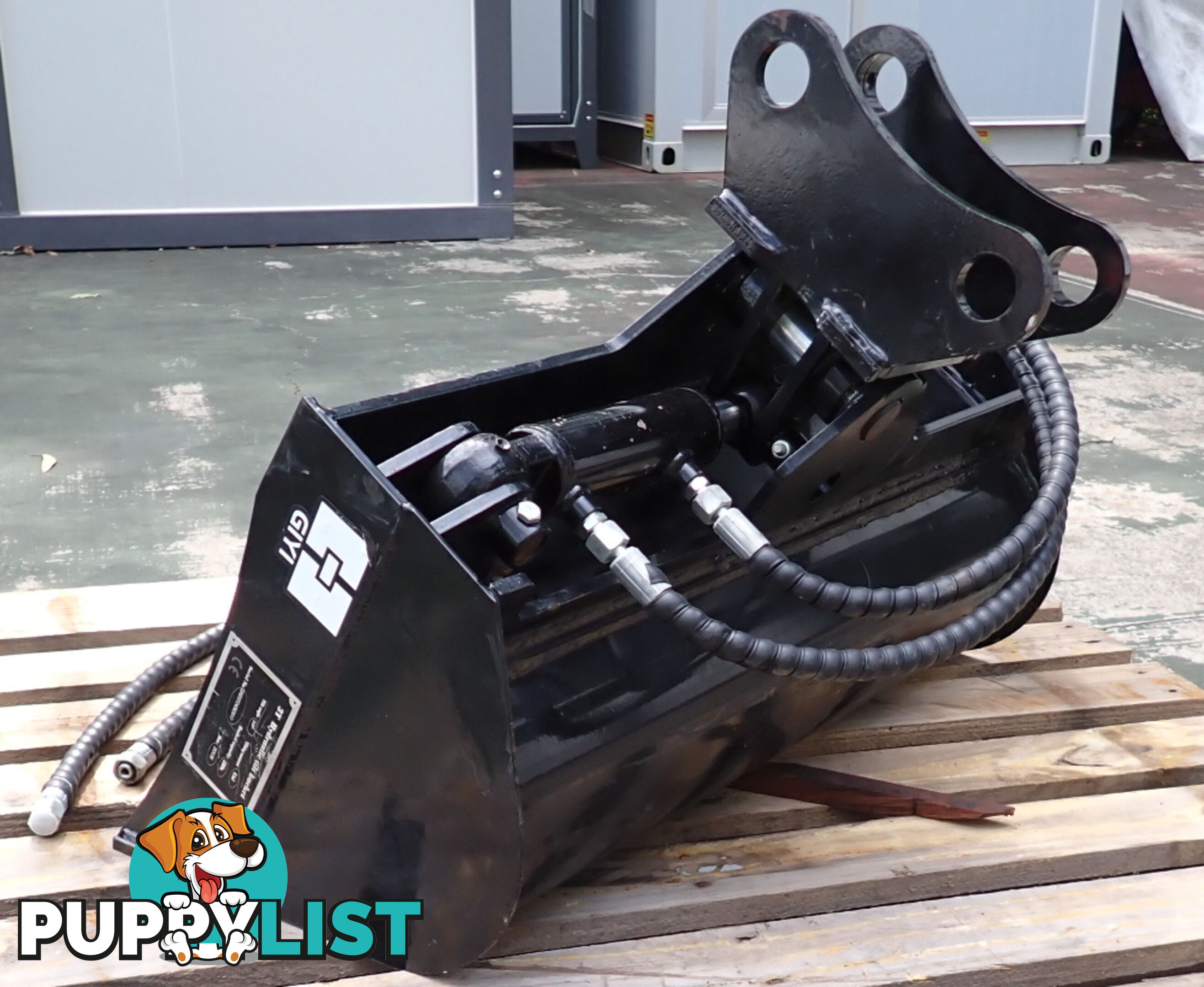 3-7 ton (40mm pin) 800mm Excavator Tilting Mud Batter Bucket