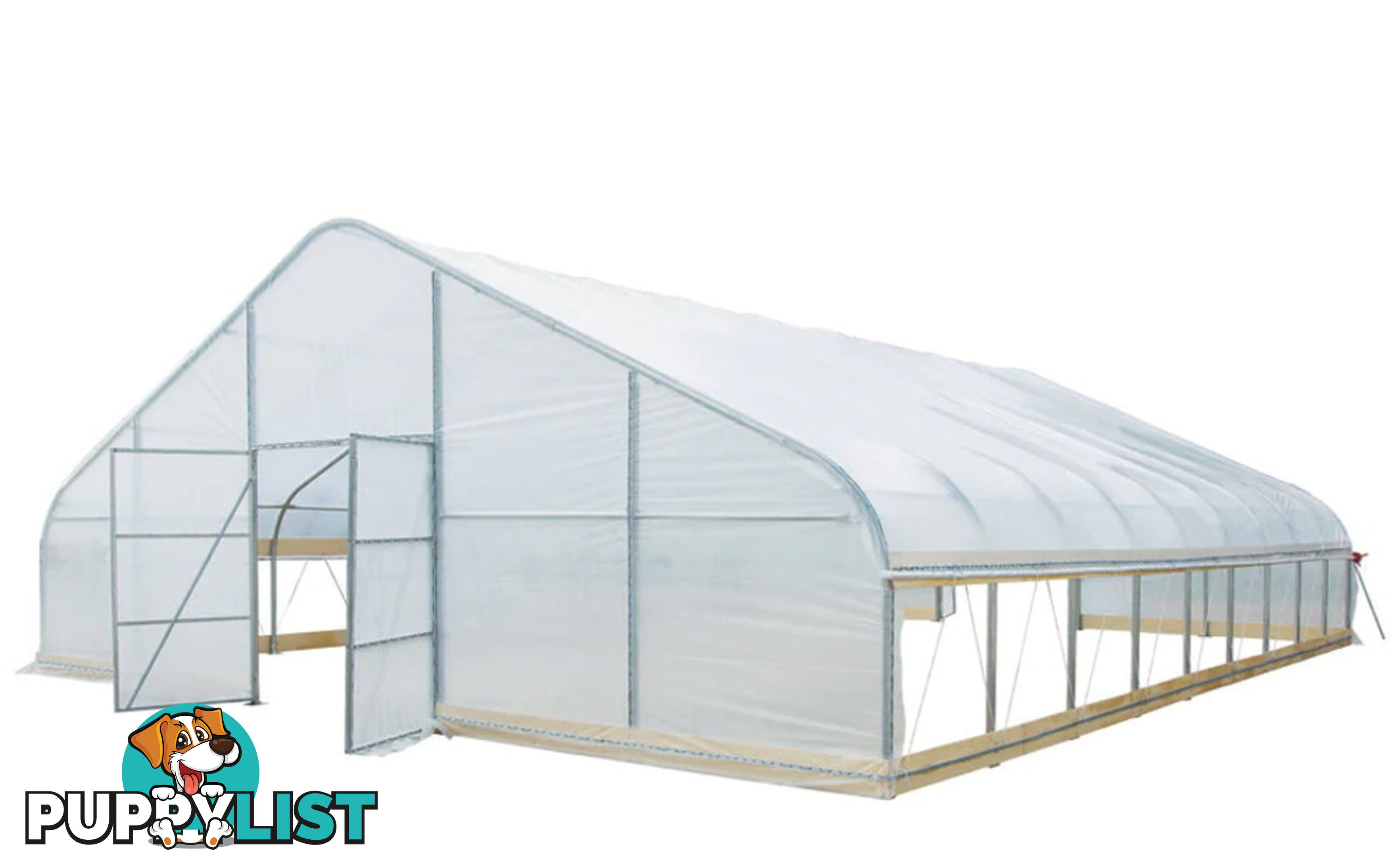 Huge 9.15m x 11.7m (107m2) Greenhouse Tunnel Building Grow Tent