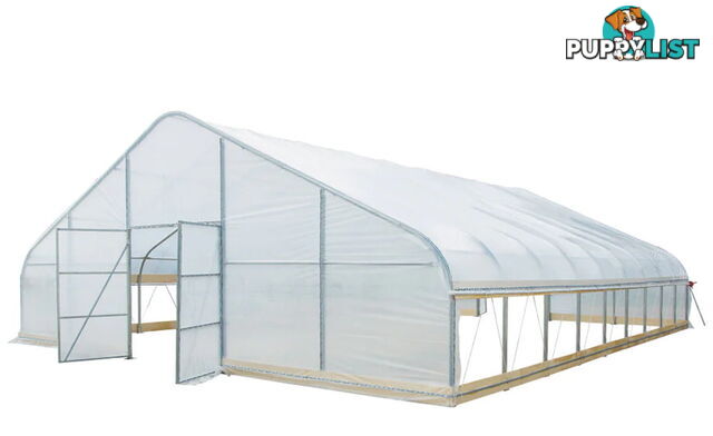 Huge 9.15m x 11.7m (107m2) Greenhouse Tunnel Building Grow Tent