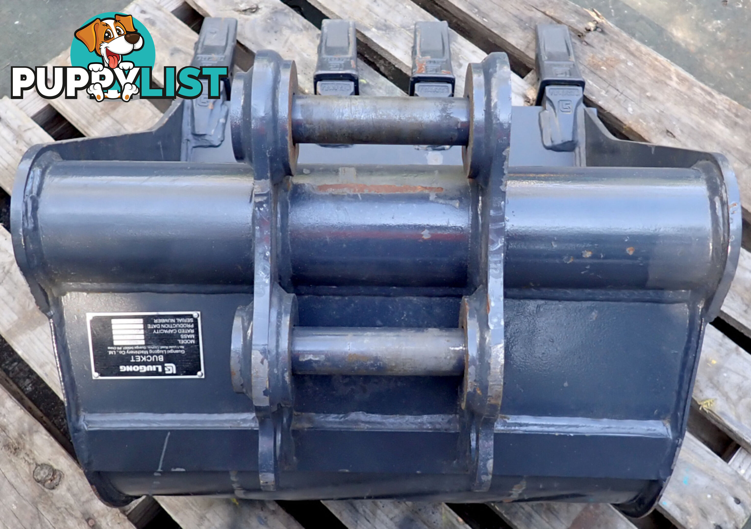 New 3-5 ton (38mm or 40mm pin) LG 600mm Excavator GP Digging Bucket suit Airman, Hitachi etc