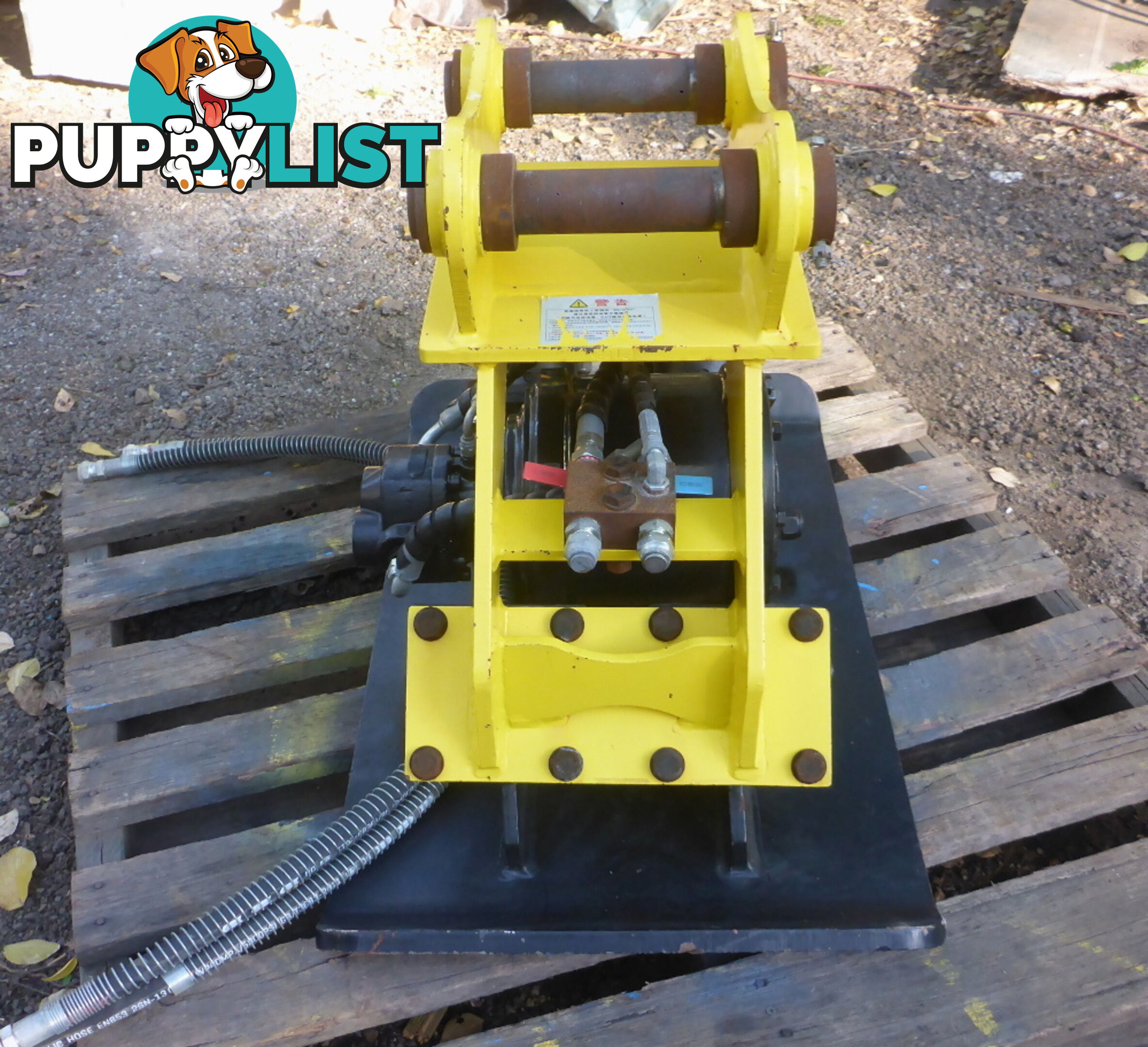 New 5-10 ton (50-65mm Pin) Excavator Hydraulic Vibratory Plate Compactor